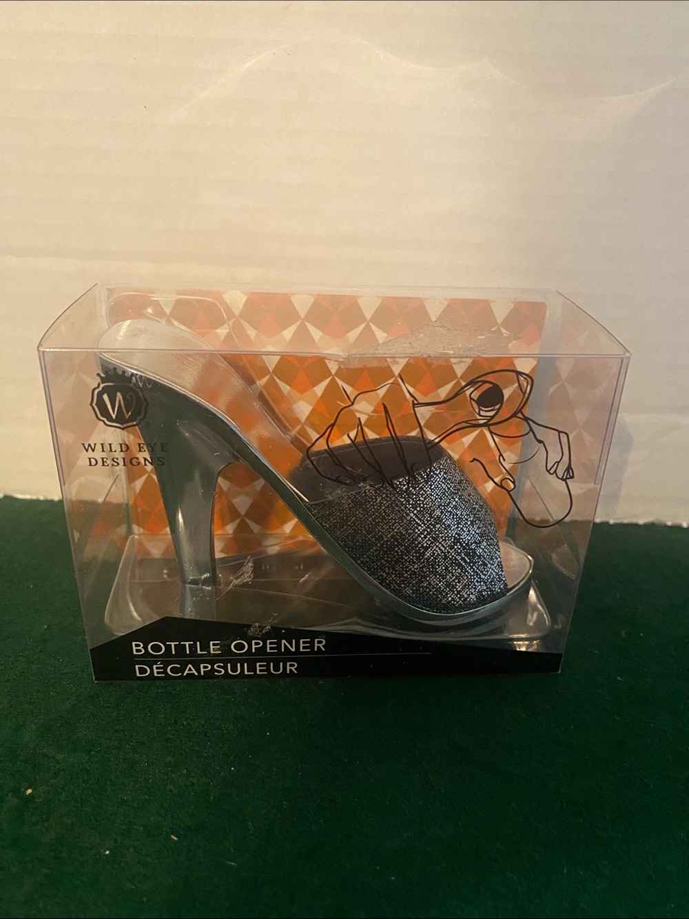 Wild Eye Designs high heel Shoe bottle opener.